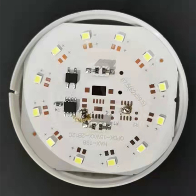 9w Ac180-250v 110lm/W बल्ब रॉ मटेरियल Skd वर्जन पार्स में कलर बॉक्स शामिल है