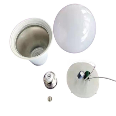 E27/B22 बेस, पीसी कवर और एल्यूमिनियम बेस के साथ 3W-22W LED SMD2835 बल्ब SKD संस्करण
