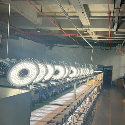 कार्यशाला और गोदाम के लिए उच्च चमक 100w से 240w यूएफओ हाई बे लाइट 150lm/W