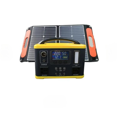 नया डिजाइन 510WH पावर स्टेशन आपातकालीन या शिविर के लिए पोर्टेबल 500w आउटडोर घरेलू बिजली स्टेशन