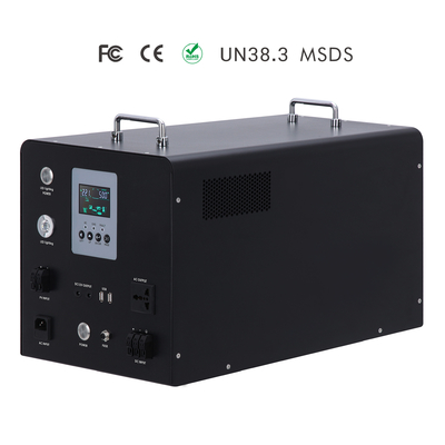 Lifepo4 उच्च दक्षता पोर्टेबल पावर स्टेशन 220v कैम्पिंग