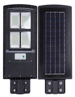 5730 चिप्स IP65 ऑल इन वन इंटीग्रेटेड सोलर स्ट्रीट लाइट 30W 60W बैटरी 3.2v 5500mah