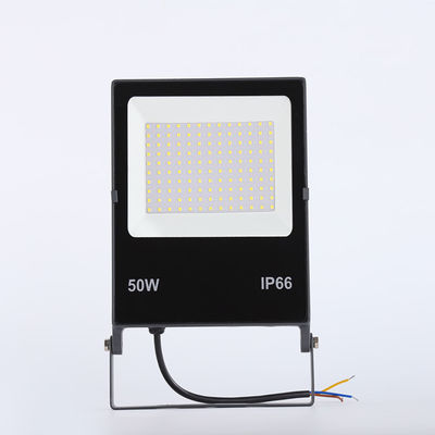 खेल के मैदान के लिए 50w से 300w IP66 तक स्लिम डिजाइन एलईडी फ्लडलाइट पतला स्पॉट लैंप