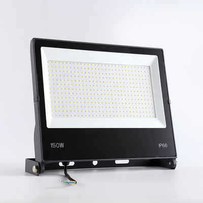 खेल के मैदान के लिए 50w से 300w IP66 तक स्लिम डिजाइन एलईडी फ्लडलाइट पतला स्पॉट लैंप