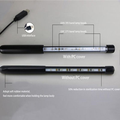 20cm केबल 2W 5V OEM UVC एलईडी हैंडहेल्ड स्टेरलाइजर