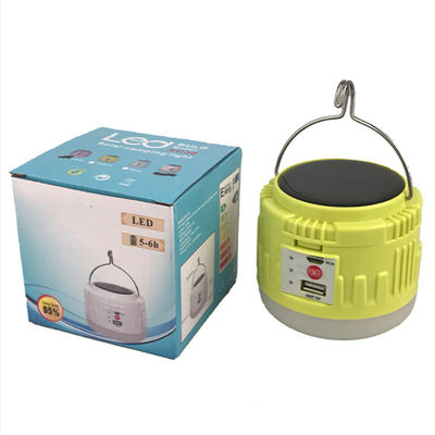 50w RoHS सोलर पैनल कैम्पिंग लाइट IP55 20000h
