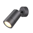 COB LED के साथ यार्ड के लिए काले आवास के साथ गर्म सफेद रंग IP65 आउटडोर दीवार लाइट