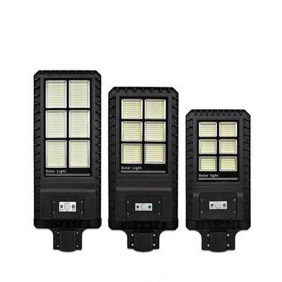 Cri80 Aio सोलर स्ट्रीट लाइट एल्युमिनियम हाउसिंग 100w 200w 300w