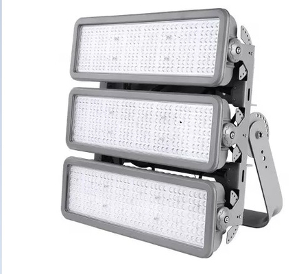 ग्रे हाउसिंग Ac220v हाई लुमेन एलईडी फ्लडलाइट एल्यूमिनियम